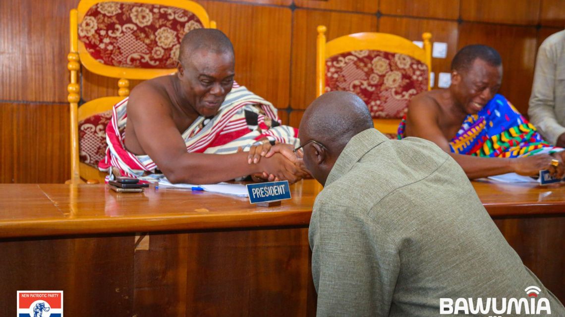 You’ve proven us wrong, we doubted Agenda 111 – Dormaahene tells Bawumia