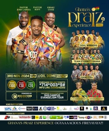 Pastor Kofy set to present Ghana’s Praiz Experience concert on November 3