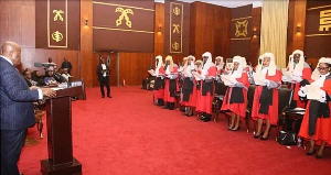 21 new High Court judges sworn in by Akufo-Addo