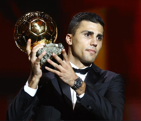 Man City’s Rodri wins 2024 Ballon d’Or