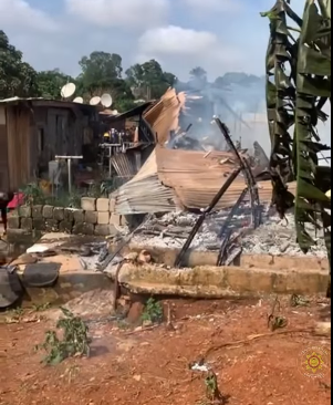 Over 50 wooden structures nearly destroyed in fire outbreak in Kumasi