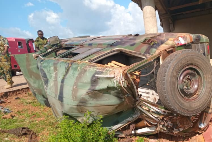 UWR: Tragic accident kills one military officer, five others injured