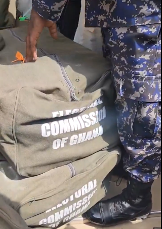 Seals on bag containing ballot papers for Nkawkaw allegedly broken