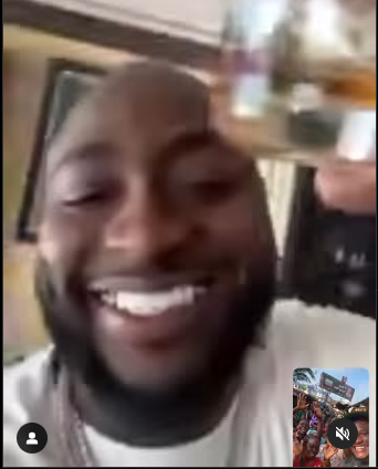 Happy Town Project founder connects Davido and Makola traders on video call