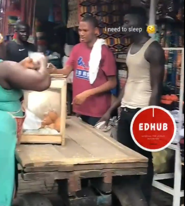 Pushing truck at Madina Market: Xavier-Sosu relives childhood days to garner votes
