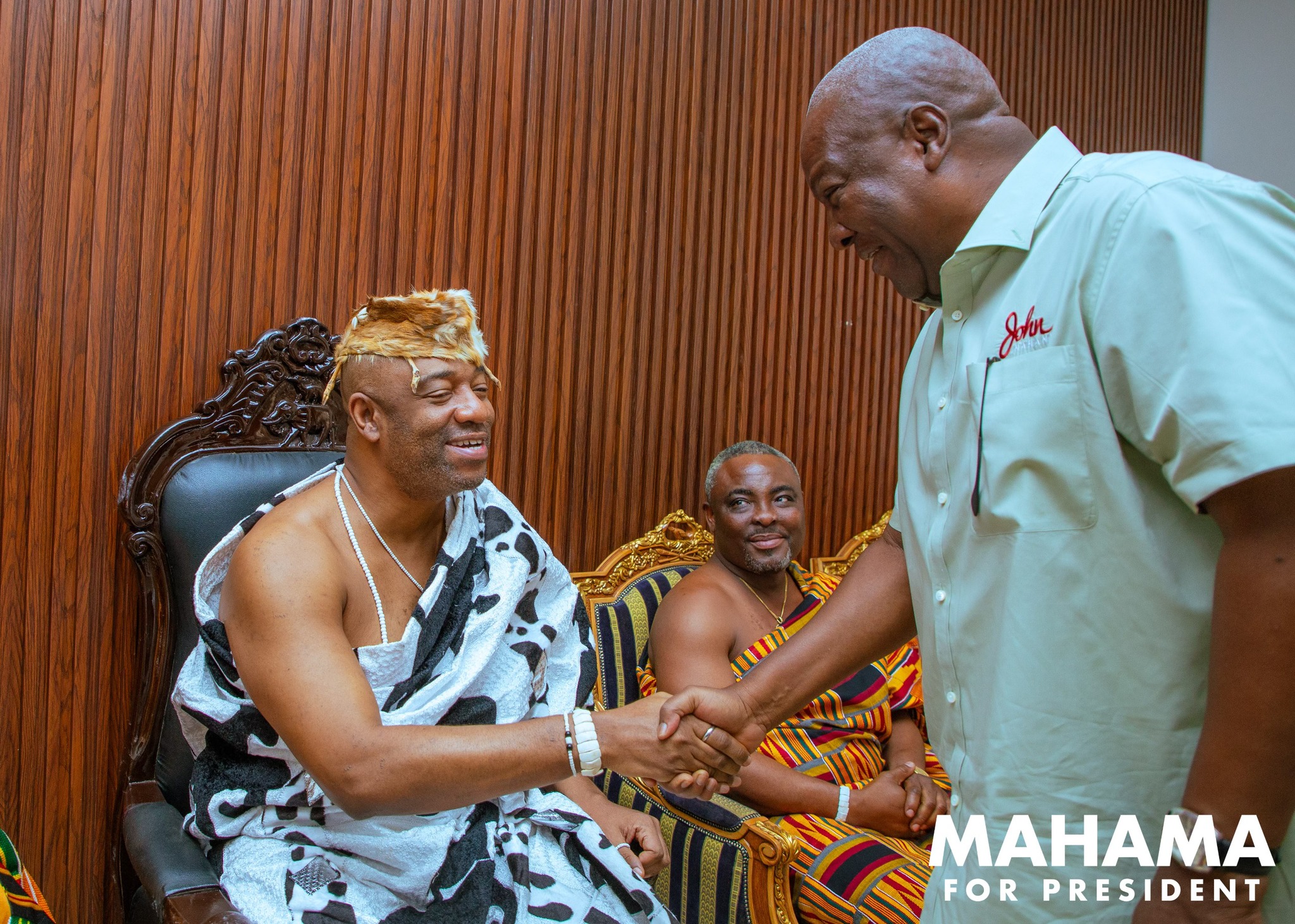 Mahama engages Ga Traditional Council on plans to transform Ghana