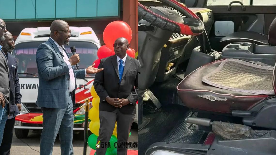 Uproar on social media over GFA’s ‘second-hand’ buses to football clubs