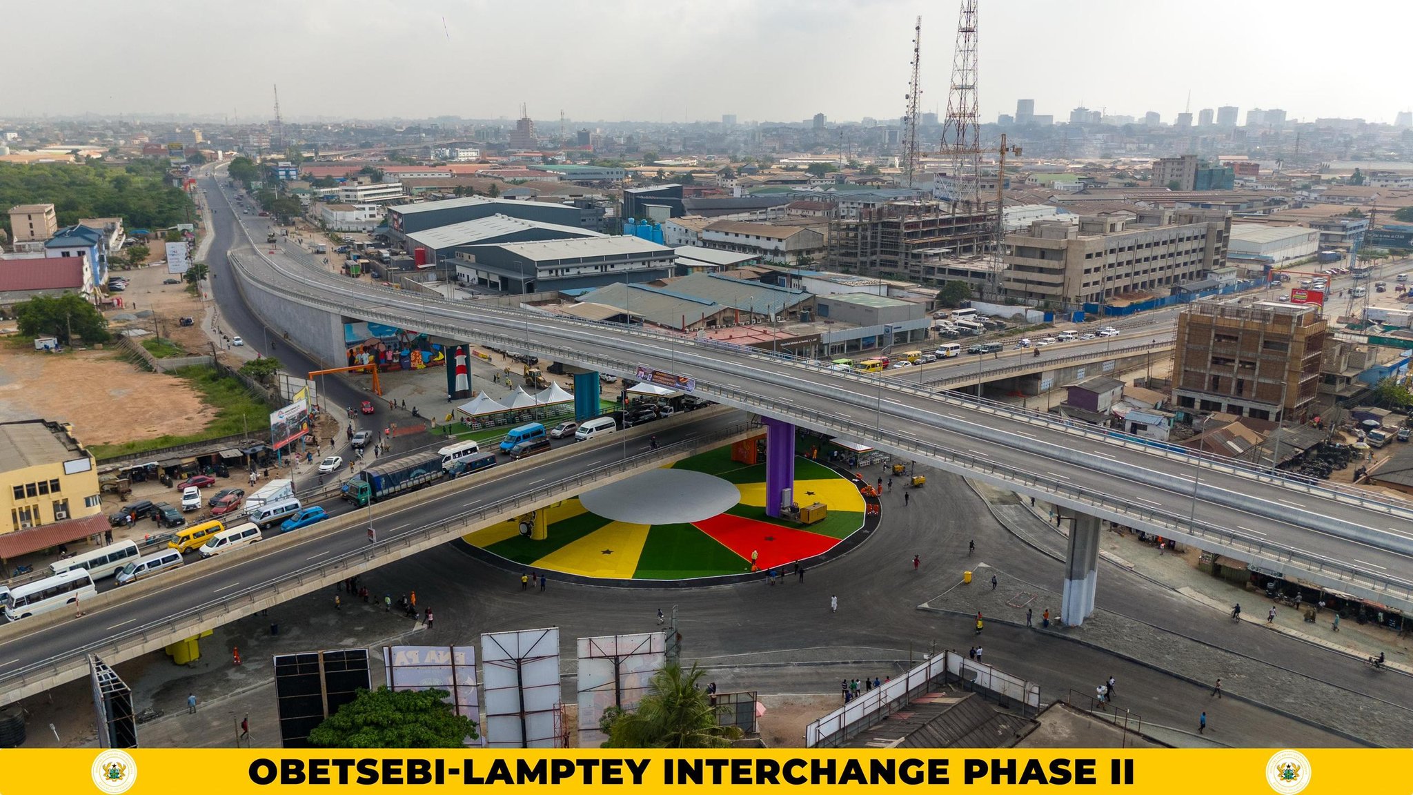 Phase II of Obetsebi Lamptey Interchange commissioned to enhance mobility