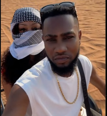 Rapper Ypee takes a trip to Dubai with his little sister