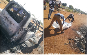 Bawku conflict: Gunmen attack students bus; burn their driver to death