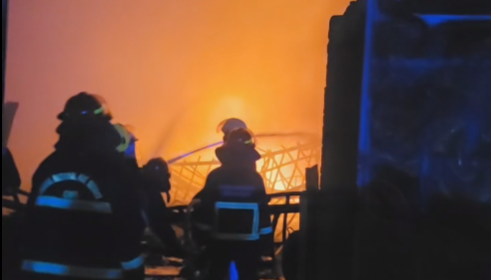 Furniture warehouse on Spintex road destroyed by fire