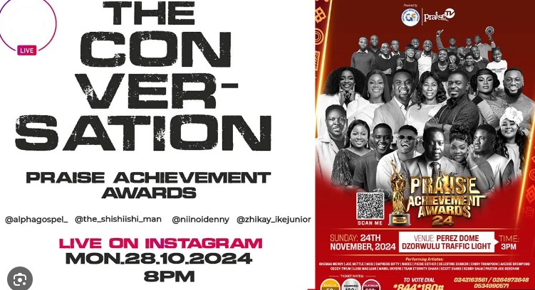 Joe Mettle, Nacee, MOG and others win big at 2024 Praise Achievement Awards