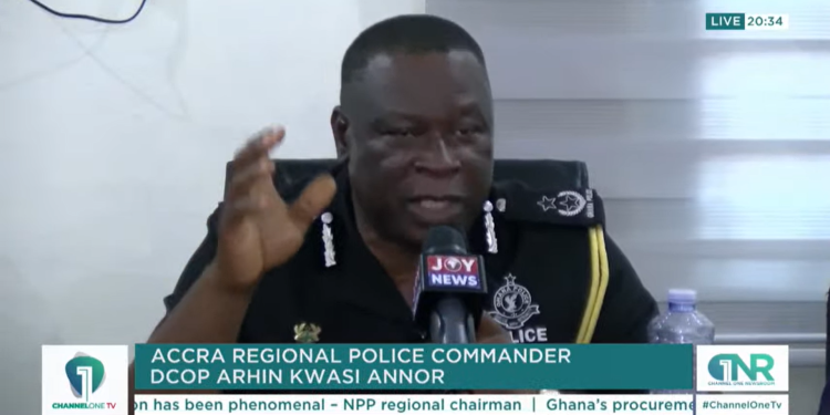 Nima District Commander under scrutiny for allegedly endorsing NDC