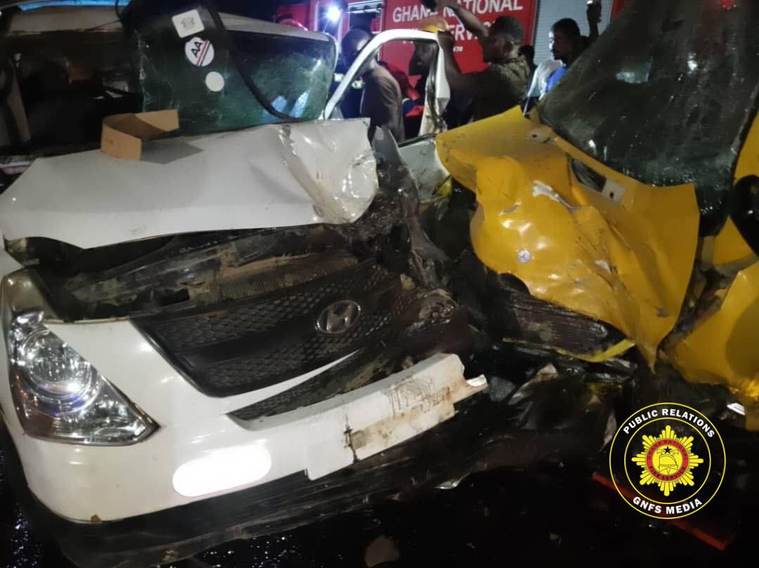 8 injured in accident on Accra-Cape Coast highway