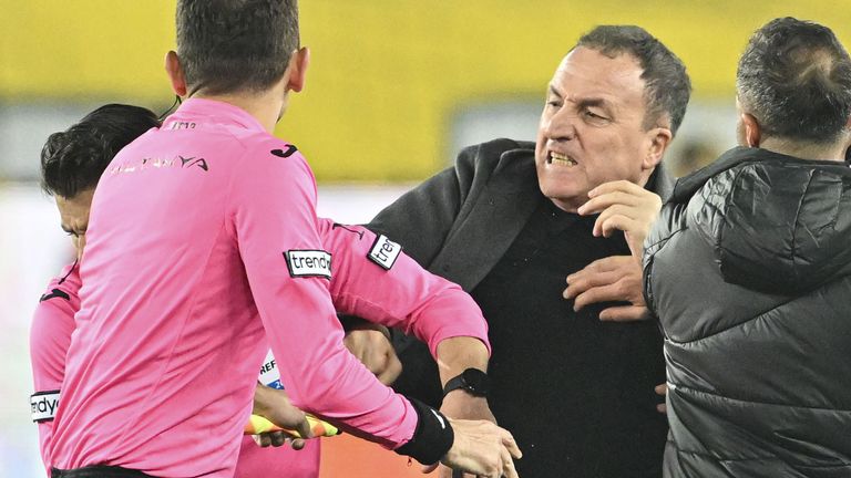 Ex- Turkish club chief thrown in jail for punching referee