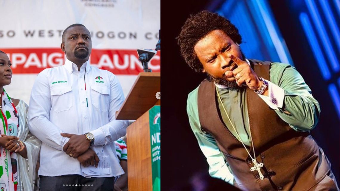 ‘Dear John Dumelo’ – A letter from Sonnie  Badu to MP elect for Ayawaso West Wuoguon