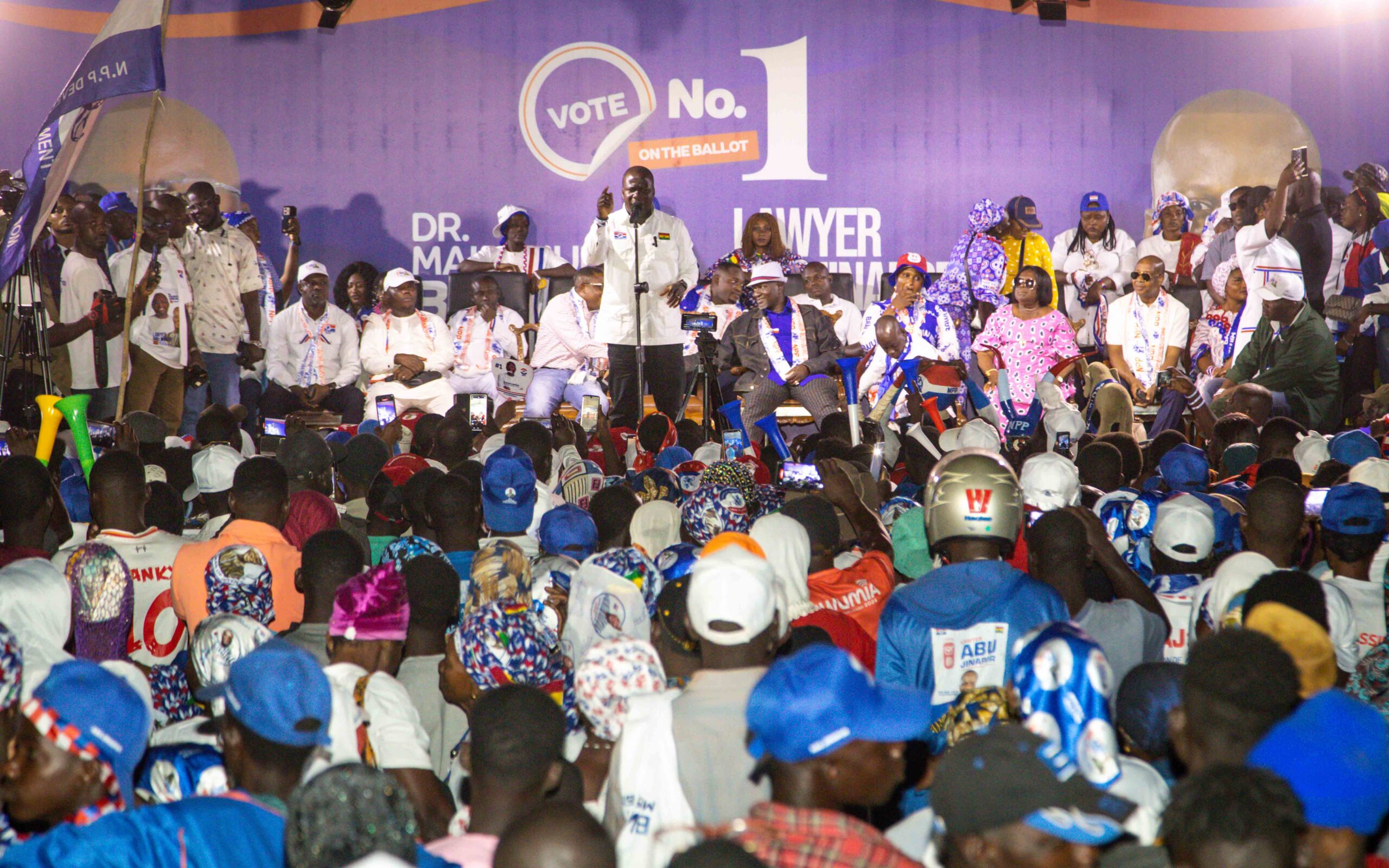 Jinapor poised for victory as hundreds turn up for Damongo rally