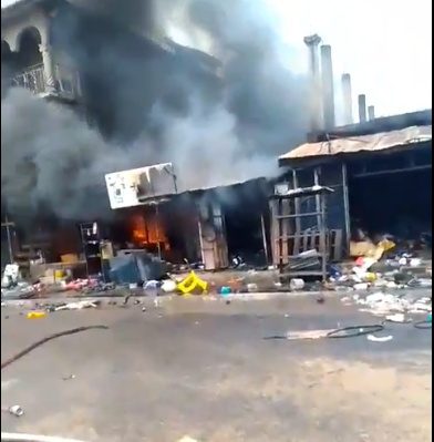 Fire explosion in Obuasi; one dead, 7 others injured