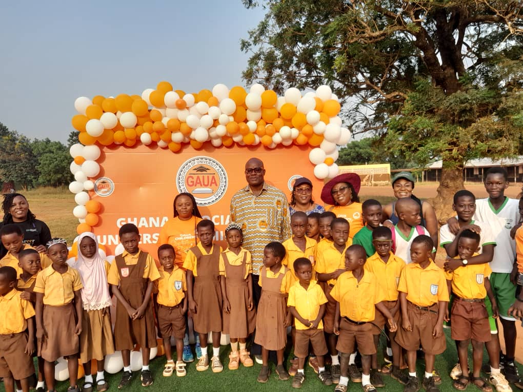 GAUA holds Christmas party for Anumle Cluster of Schools