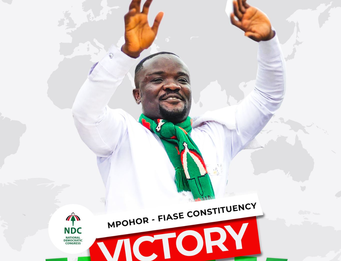Mpohor seat goes to NDC’s Godfred Henry – Reports