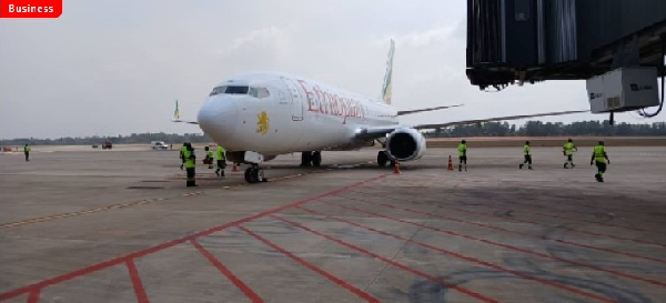 Ethiopian Airline lands first international flight at Kumasi’s Prempeh I Airport