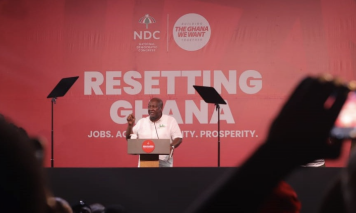 ‘Vote for me, I promise to make you proud of the Ghana we will build together – Mahama to Ghanaians