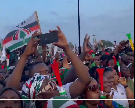 NPP, NDC charge into 2024 polls with mammoth rallies in Accra