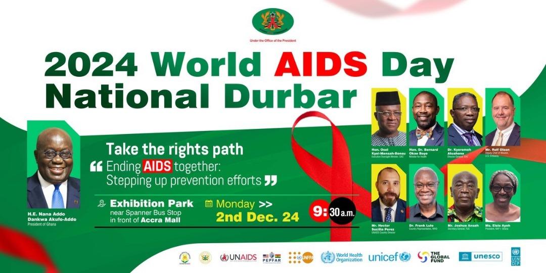 Ghana holds national AIDS durbar today amid surging new cases