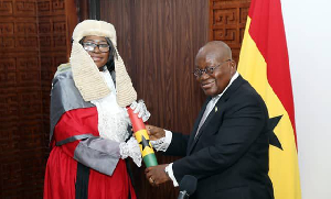 Justice Cecilia Naa Shormeh Davis sworn in as Court of Appeal Judge