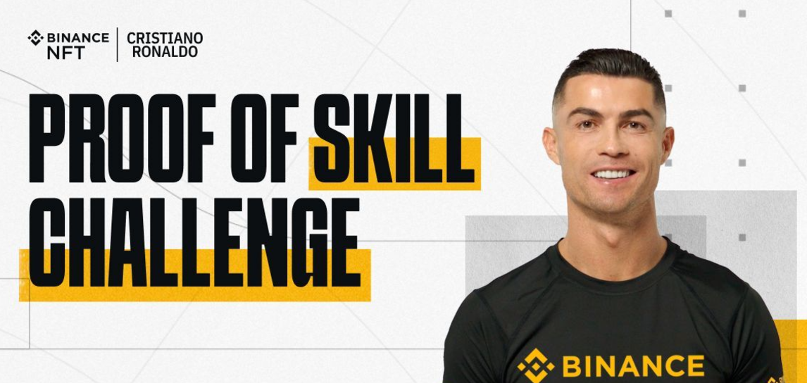 Binance, Ronaldo hunt for next ‘master of skills’