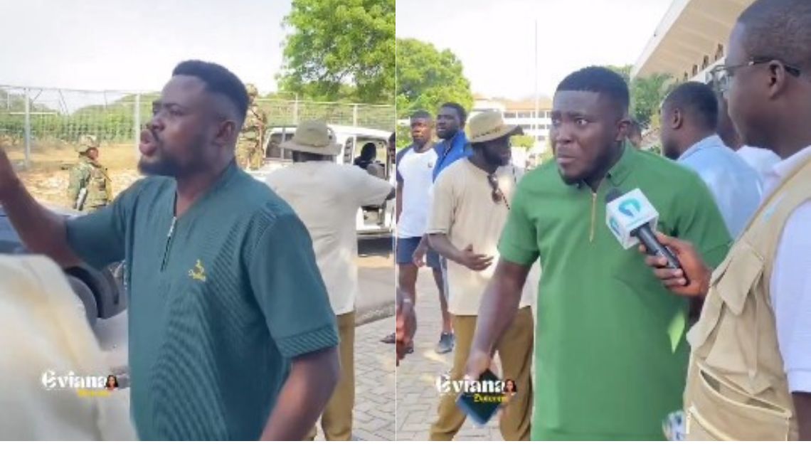 Maa Lydia sent military to UG Union building after news of an alleged illegal ballot printing – NDC sympathisers