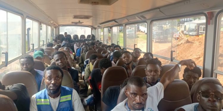 Police intercept bus carrying 88 people ‘recruited’ to offer security service on Dec 7