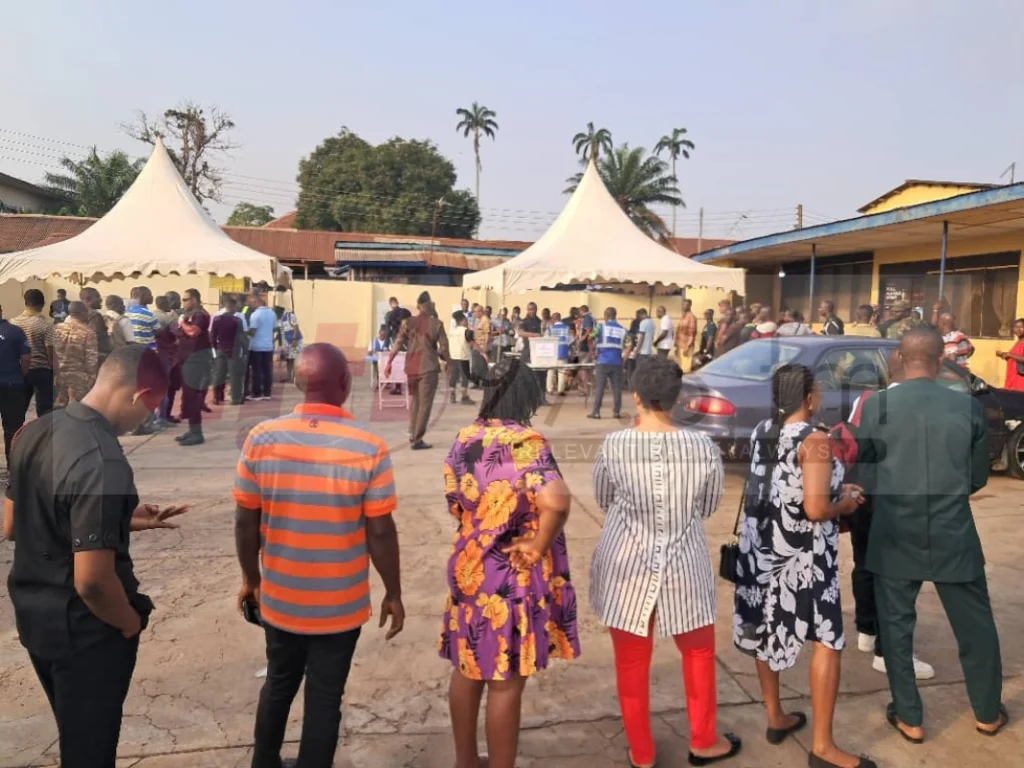 Special voting happening now at selected polling stations in 14 regions