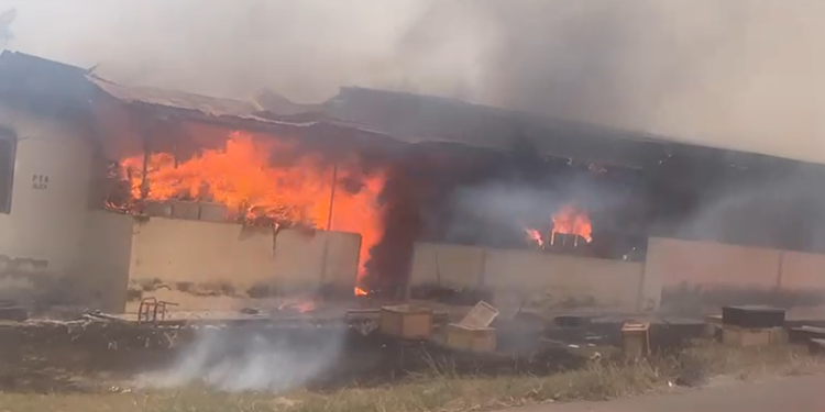 Toase SHS teachers’ bungalow destroyed by fire