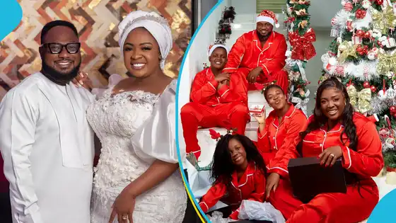 Tracey Boakye shares lovely photos to celebrate Christmas
