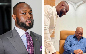 Mahama’s inaguration outfit spoke volumes – Check out his designer, Mathew Agambire