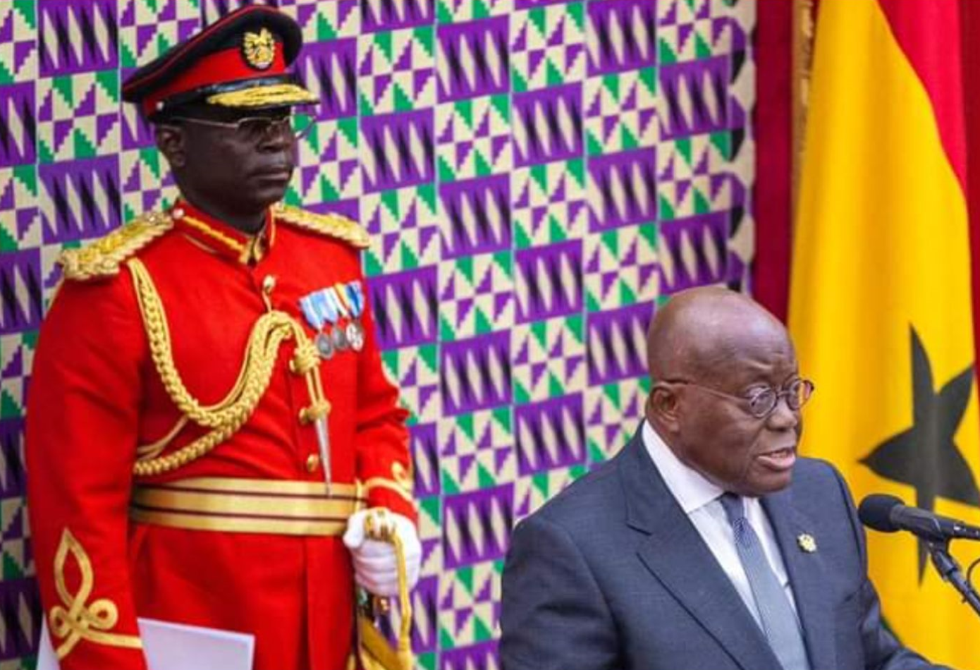 Aide-de-camp to Akufo-Addo collapses during delivery of 2025 SONA