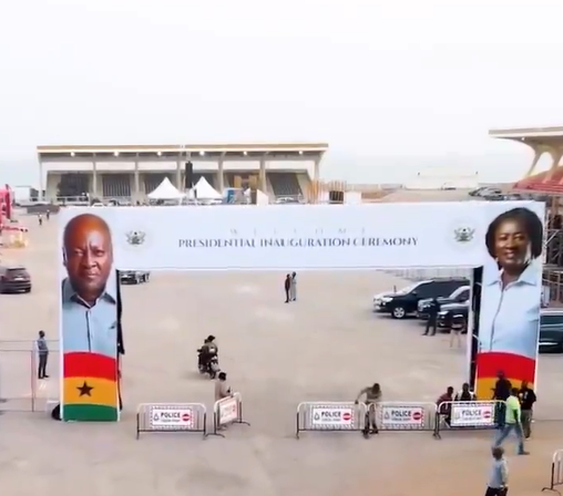 LIVESTREAMING: Inauguration for Mahama’s second term
