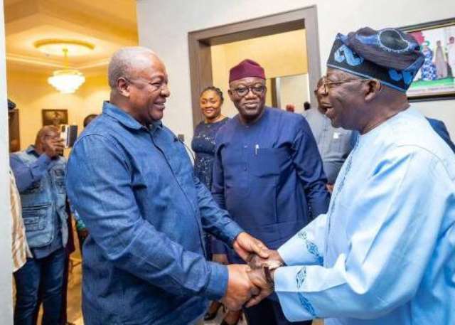 Your administration will bring about positive change and progress – Tinubu to Mahama