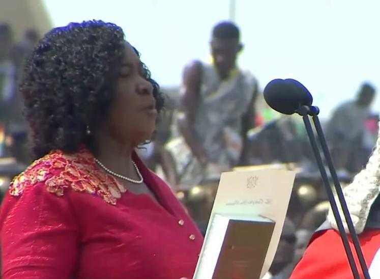 Jane Naana Opoku-Agyemang officially becomes Ghana’s first female Veep