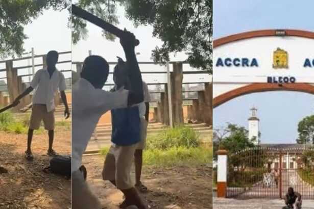 Accra Academy student flogging colleagues with machete suspended – Management