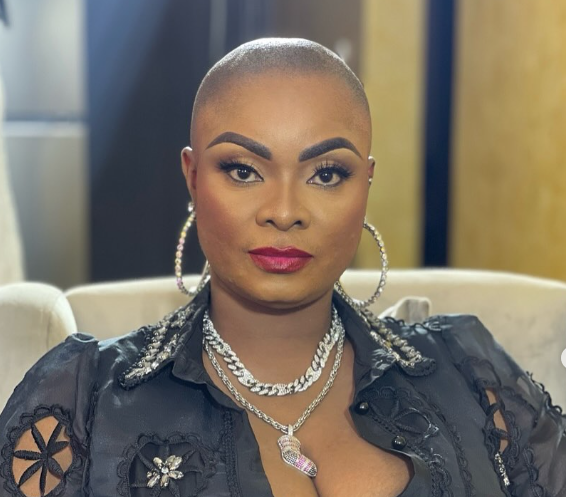 Beverly Afaglo shaves hair completely for a movie role