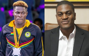 ‘Managed by Sharaf Mahama! – Bukom Banku’s son Tilapia ‘hypes’ president’s son after trip to UK