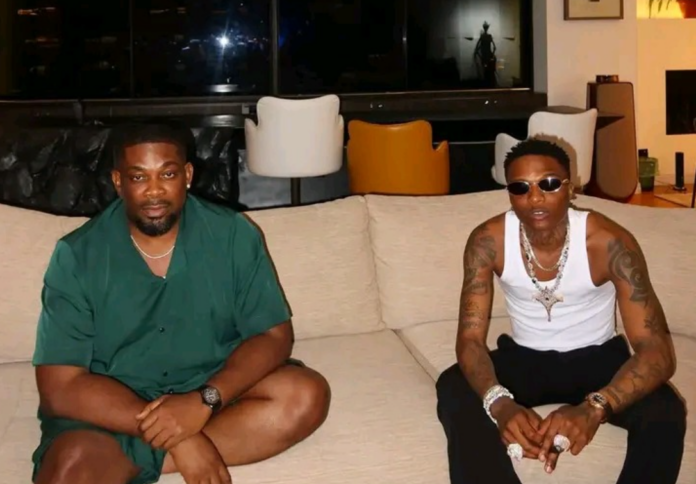 Wizkid and Don Jazzy reconcile after months of online tension