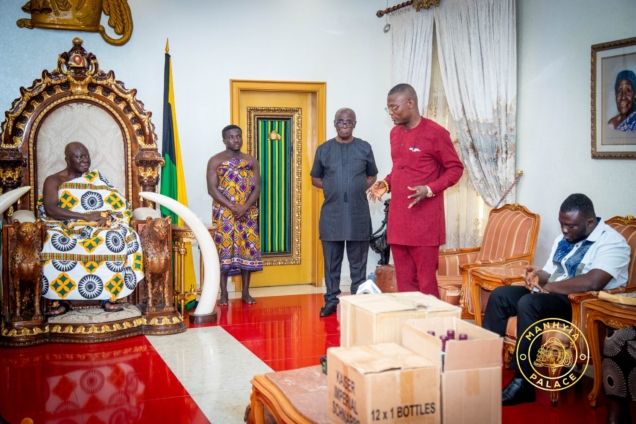 Video: See what Otumfuo told new sports minister Kofi Adams about Black Stars’