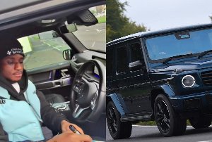 Video: Kudus cruise in his latest 2025 G-Wagon worth £140,000