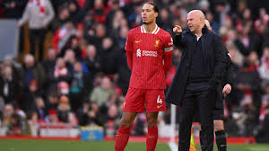 Arne Slot wish Virgil van Dijk would stay at Liverpool ‘for a long time’