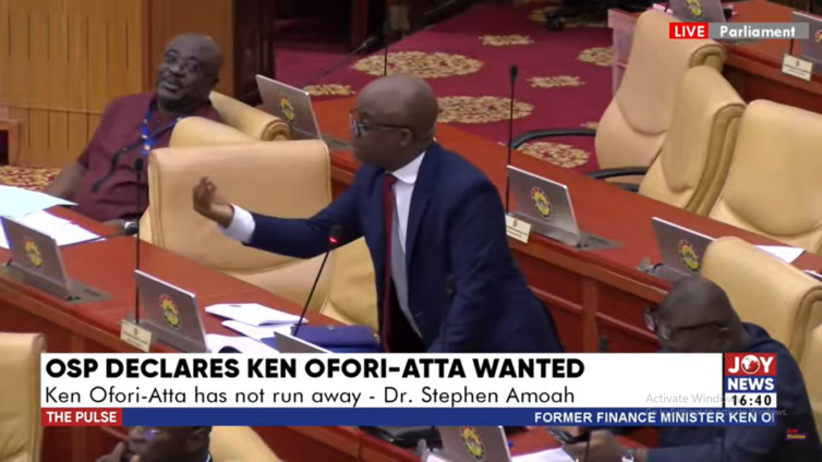 Stephen Amoah fumes over OSP-Ofori-Atta saga, says ex-minister has not run away