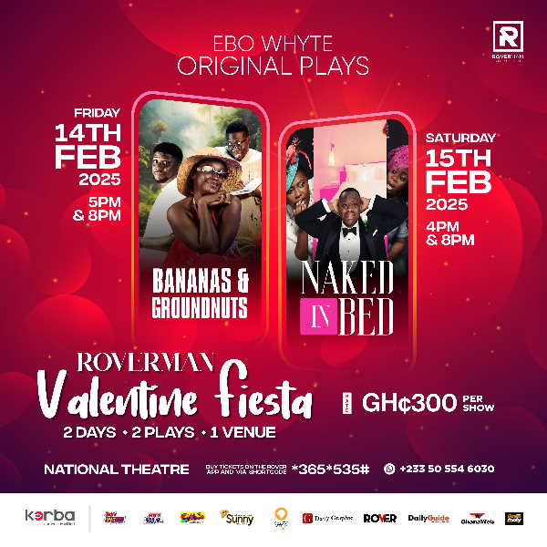 Uncle Ebo Whyte sets stage for Valentine’s Day with 2 must-watch plays