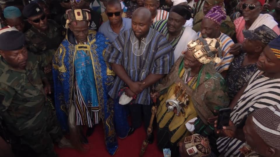 Yaa-Naa makes first-ever visit to Jakpa Palace